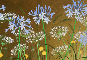 agapanthus I art