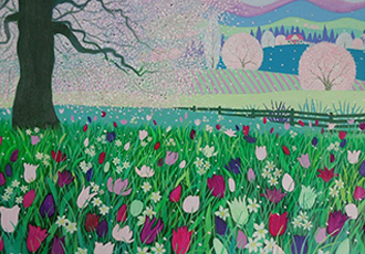 spring - sugar, pink, plum